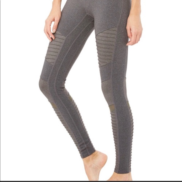 Alo Moto Leggings Grey